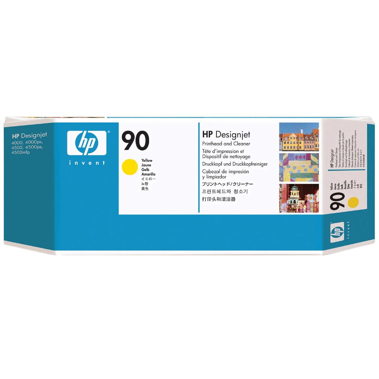 New HP 90 (C5057A) Yellow Printhead Cartridge