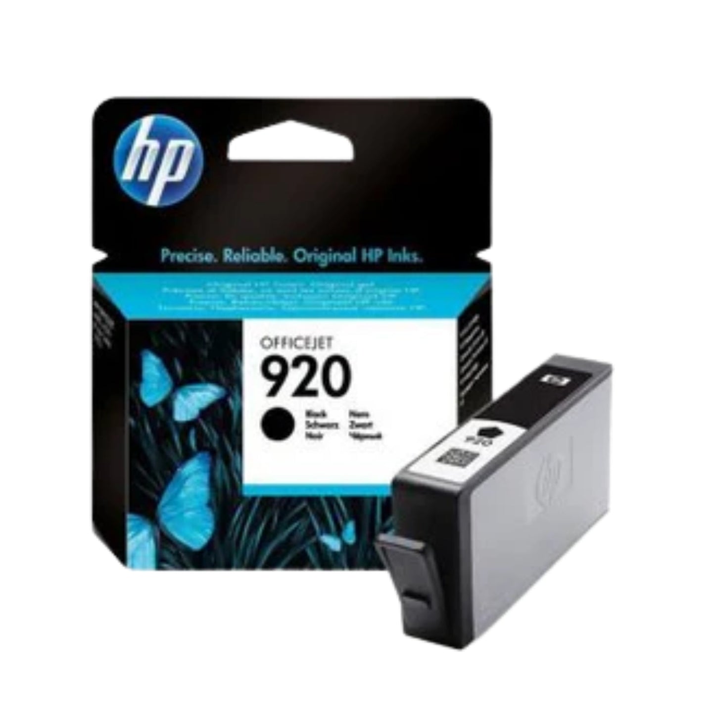 HP Genuine 920 (CD971AN) Black Ink Cartridges