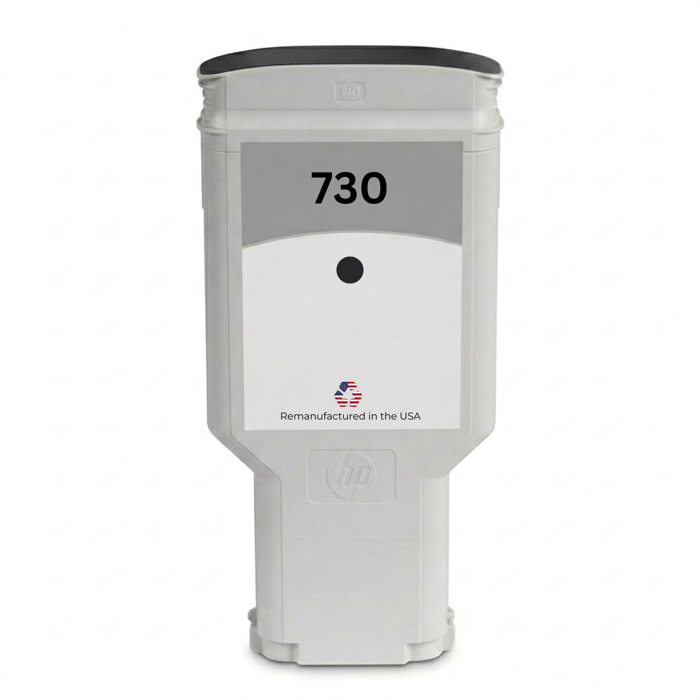 JIT Brand for HP 730 300ML (P2V71A) Matte Black Remanufactured in the USA Ink Cartridge, P2V71A