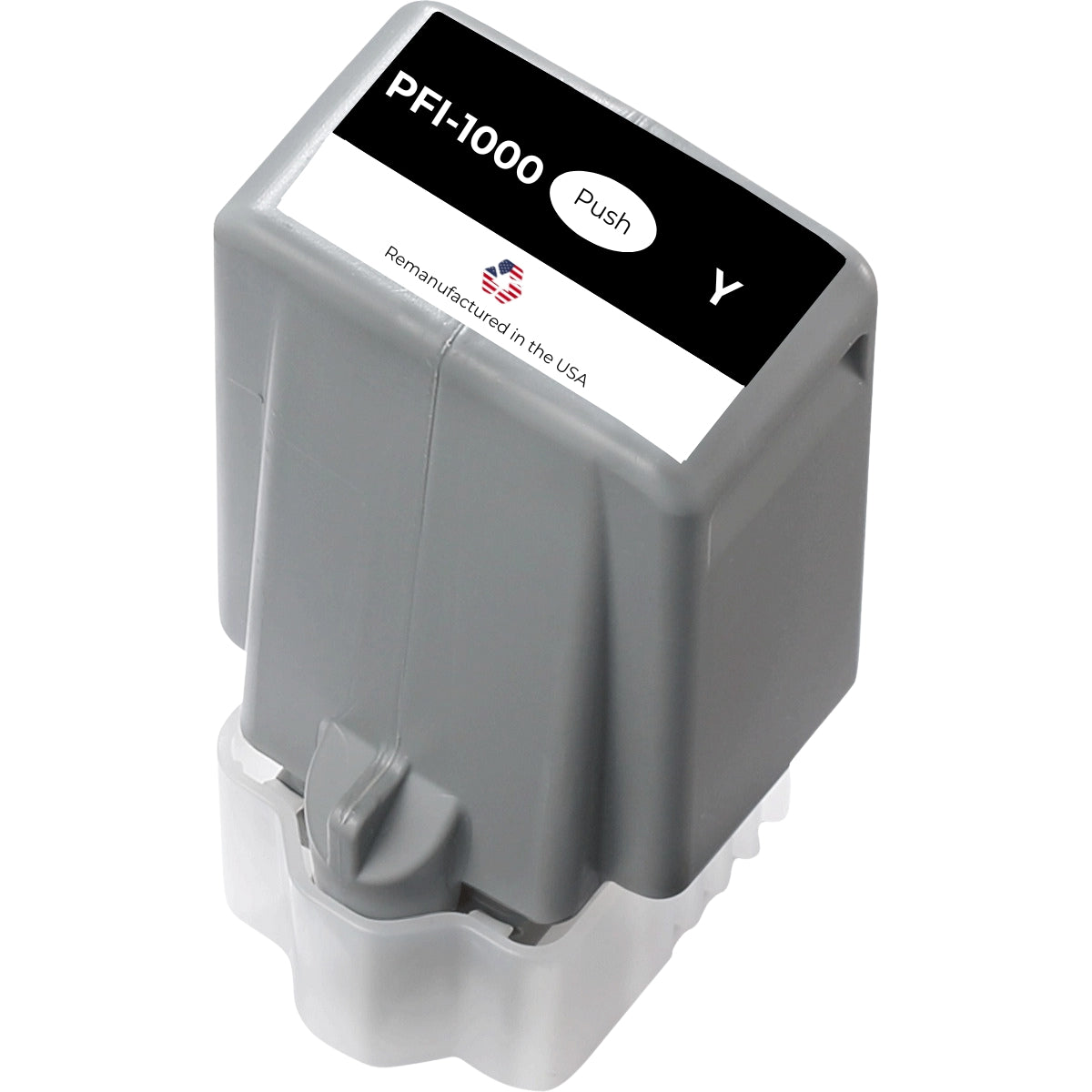 JIT Brand For Canon PFI-1000 Standard yield Yellow Remanufactured in the USA Ink Cartridge, 0549C002