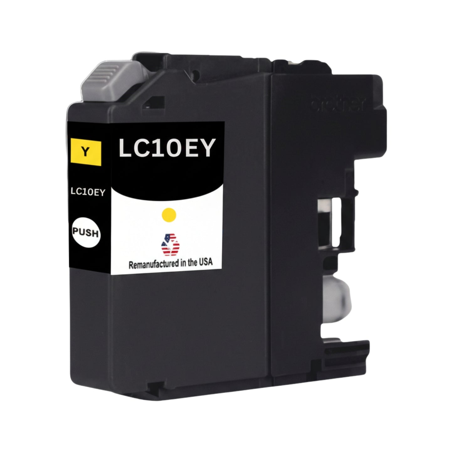 JIT Brand for Brother LC10E Yellow Remanufactured in the USA Ink Cartridge