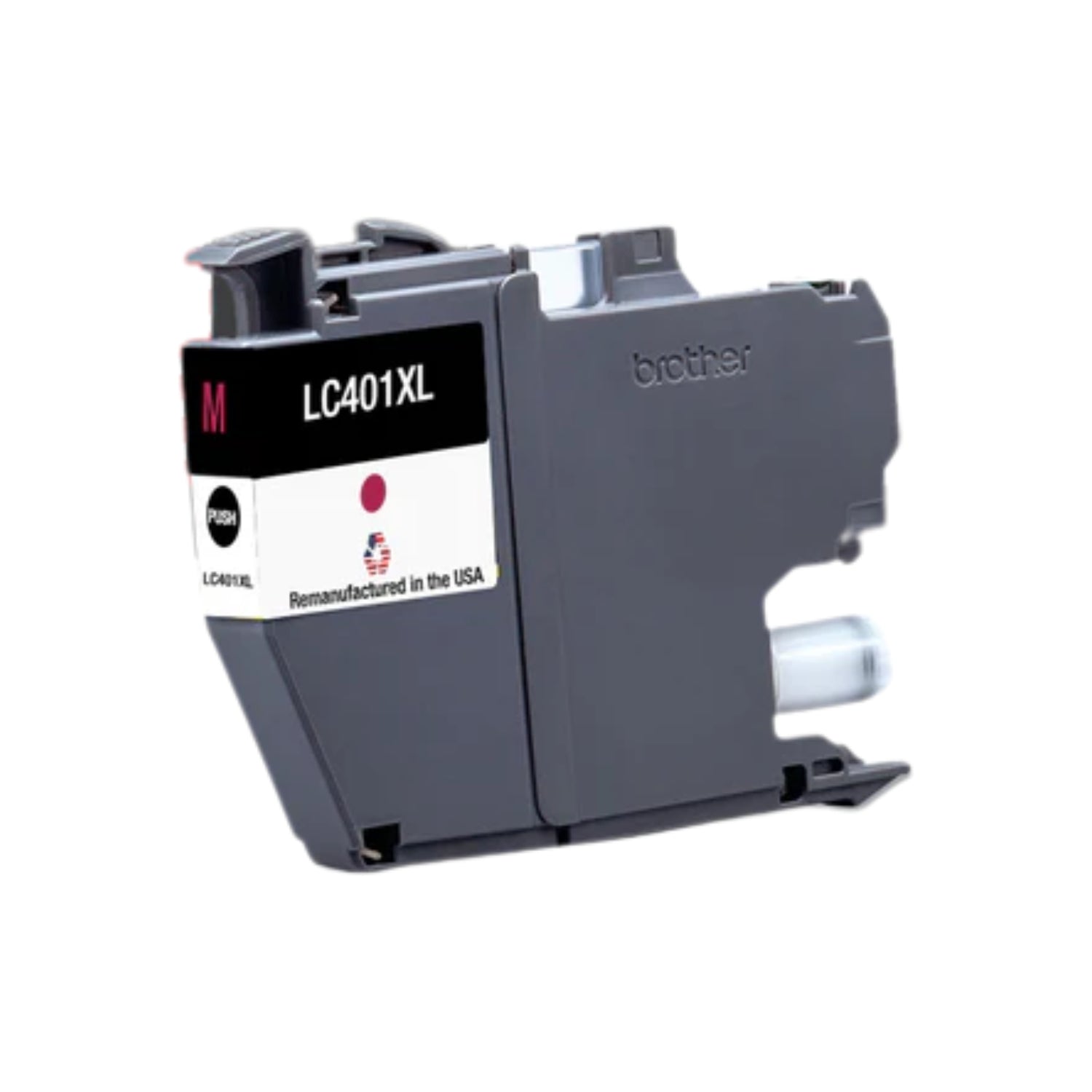 JIT Brand for Brother LC401XL Magenta High Yield Remanufactured in USA Inkjet Cartridge