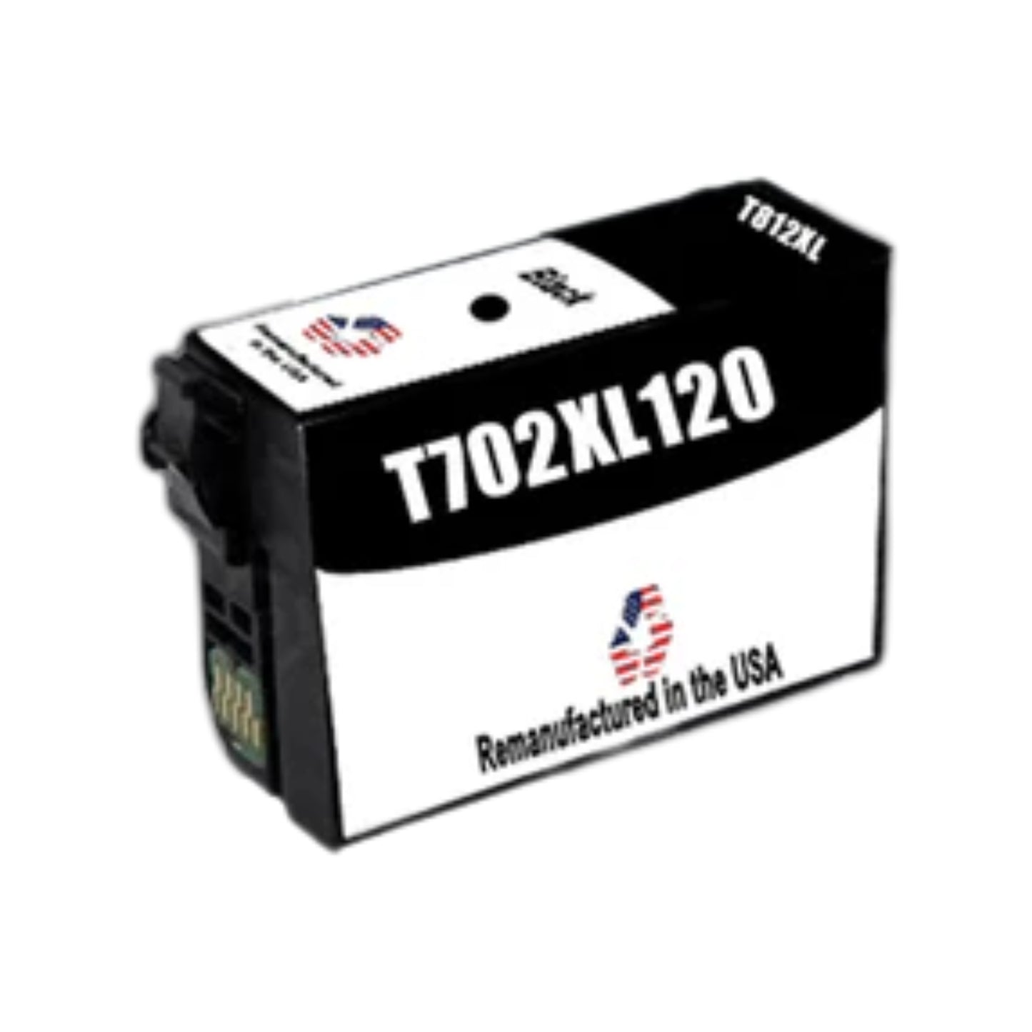 JIT Brand for Epson T702XL Black Remanufactured in the USA Ink Cartridge