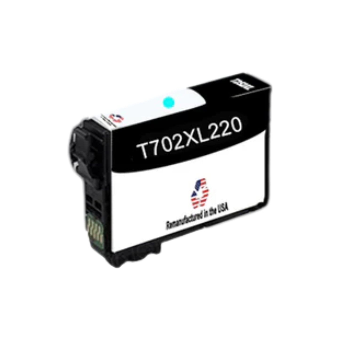 JIT Brand for Epson T702XL Cyan Remanufactured in the USA Ink Cartridge