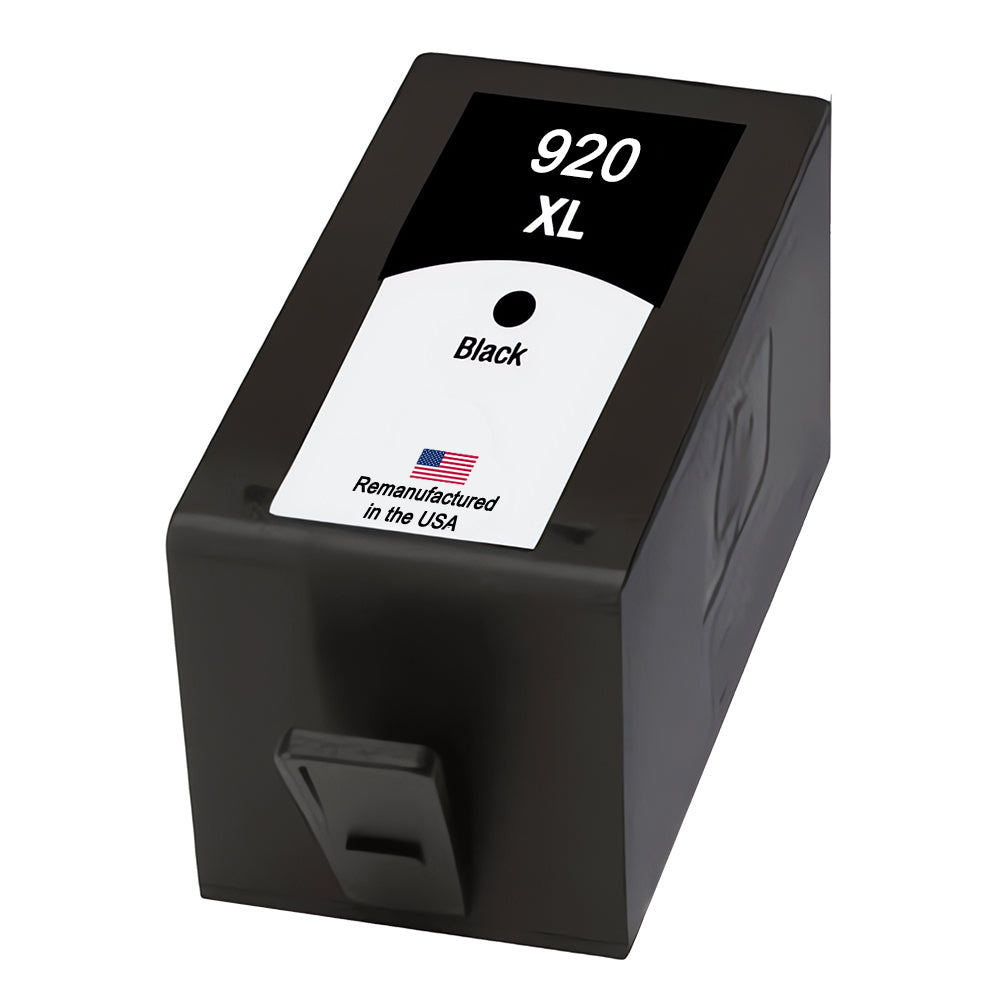 JIT Brand for HP 920XL (CD975AN) Black Remanufactured in the USA Ink Cartridge