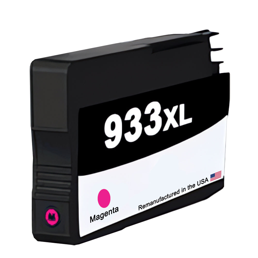 JIT Brand for HP 933XL (CN055AN) Magenta Remanufactured in the USA Ink Cartridge