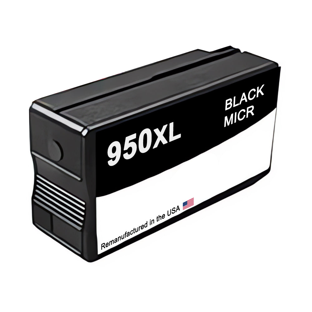 JIT Brand for HP 950XL (CN045AN) Black MICR Remanufactured in the USA Ink Cartridge