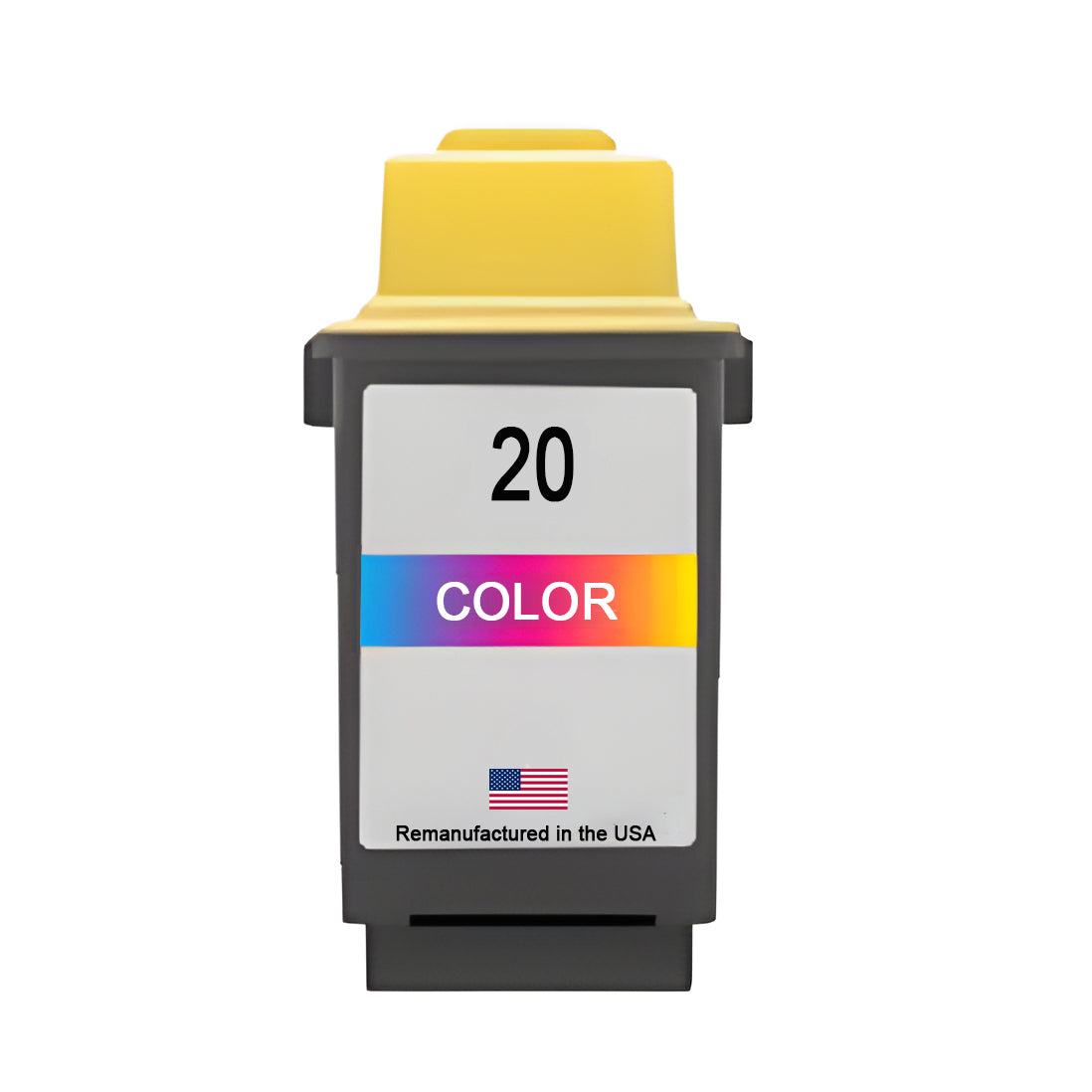 JIT Brand for Lexmark #20 Color Remanufactured in the USA Ink Cartridges
