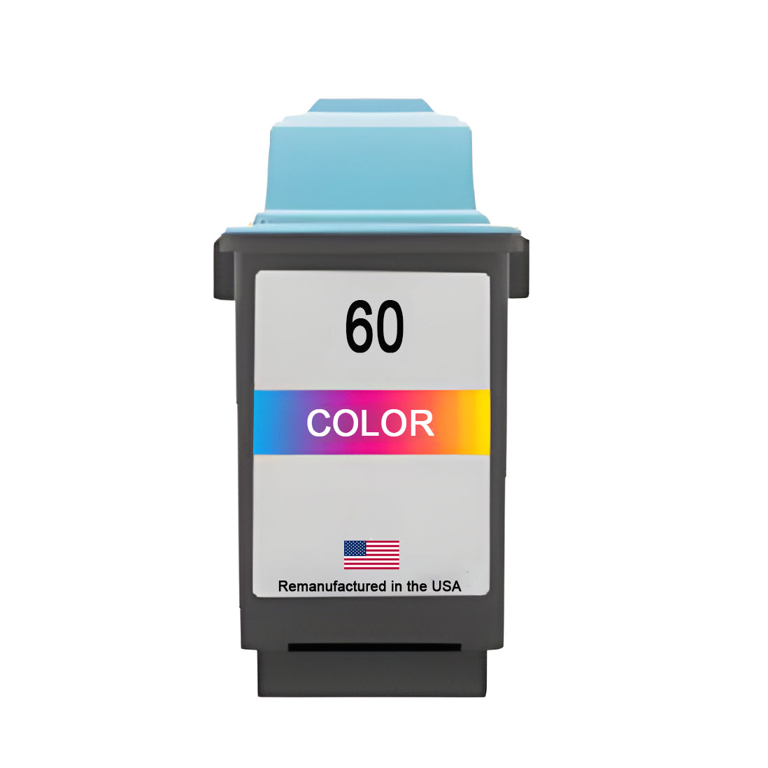 JIT Brand for Lexmark #60 Color Remanufactured in the USA Ink Cartridges