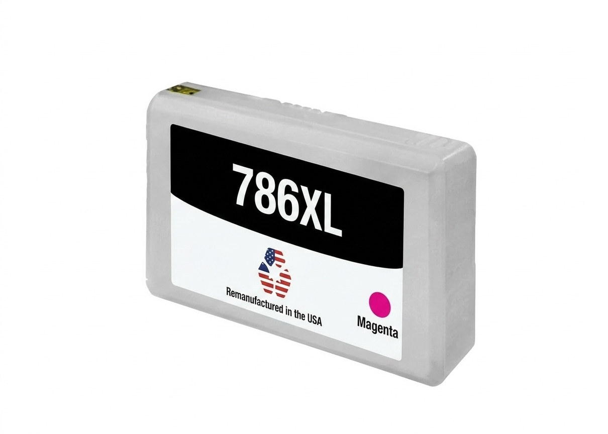 JIT for Epson T786XL Magenta Remanufactured in the USA Ink Cartridge, T786XL320