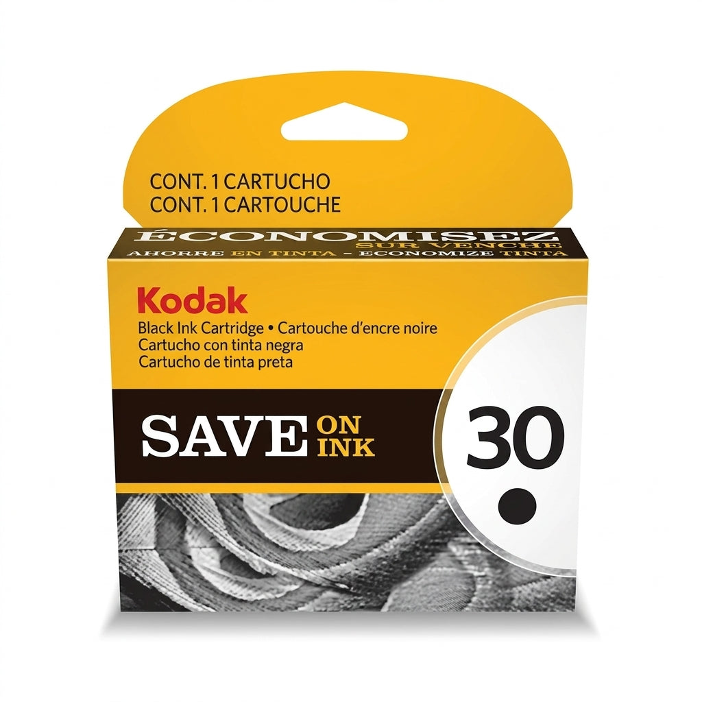 Kodak 30 Standard-Yield Black Ink Cartridge