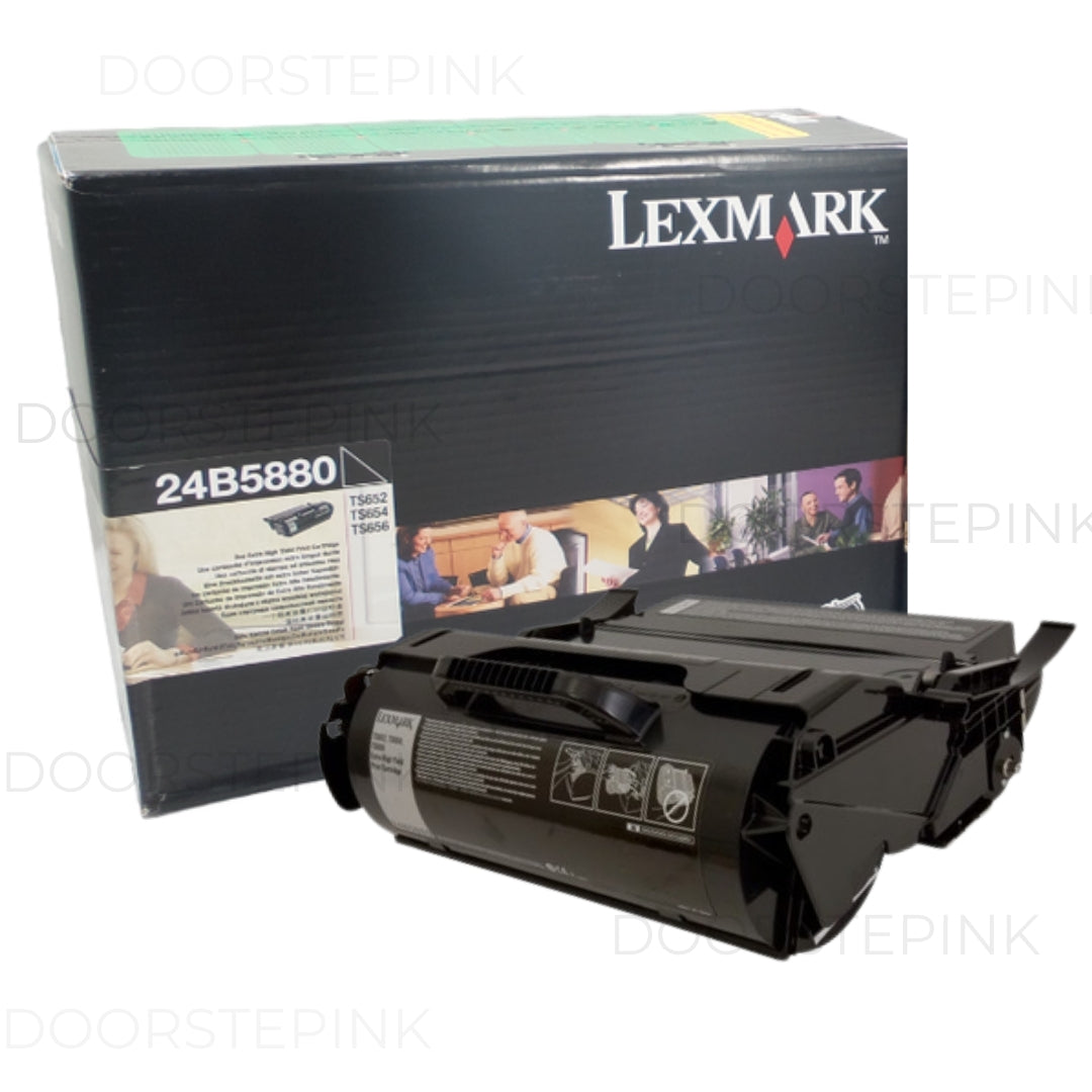 Genuine lexmark 24B5880 Extra High Yield Black Toner Cartridge