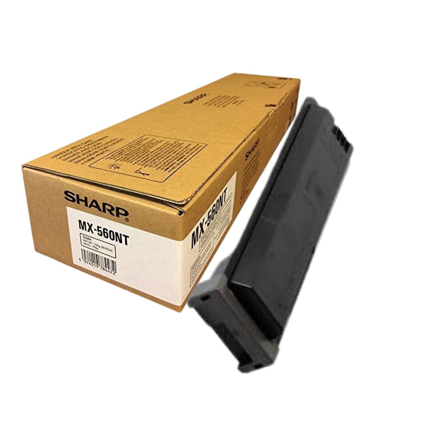 Original Sharp MX-560NT Standard Yield Black Toner Cartridge