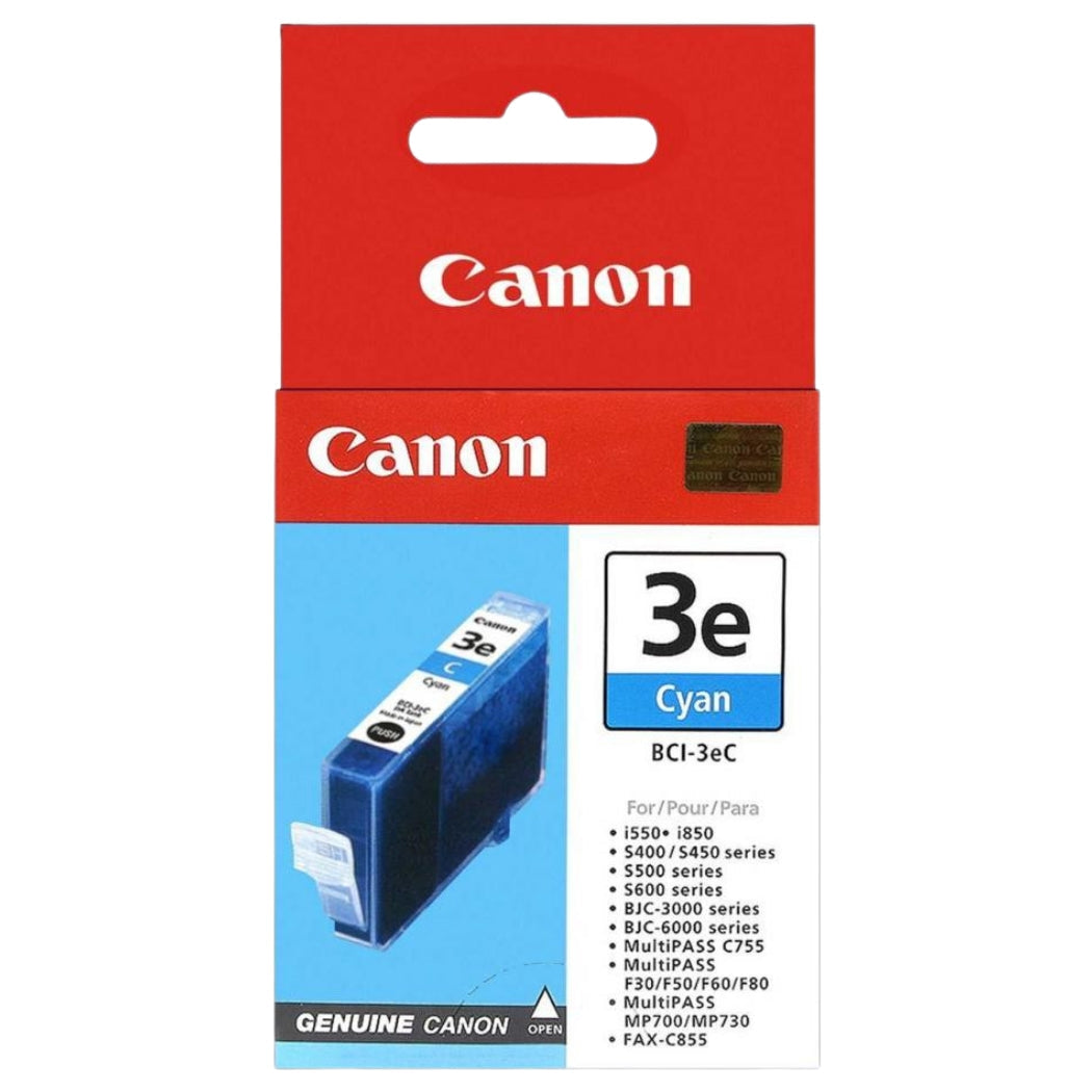 Original Canon BCI-3e Cyan Ink Cartridge