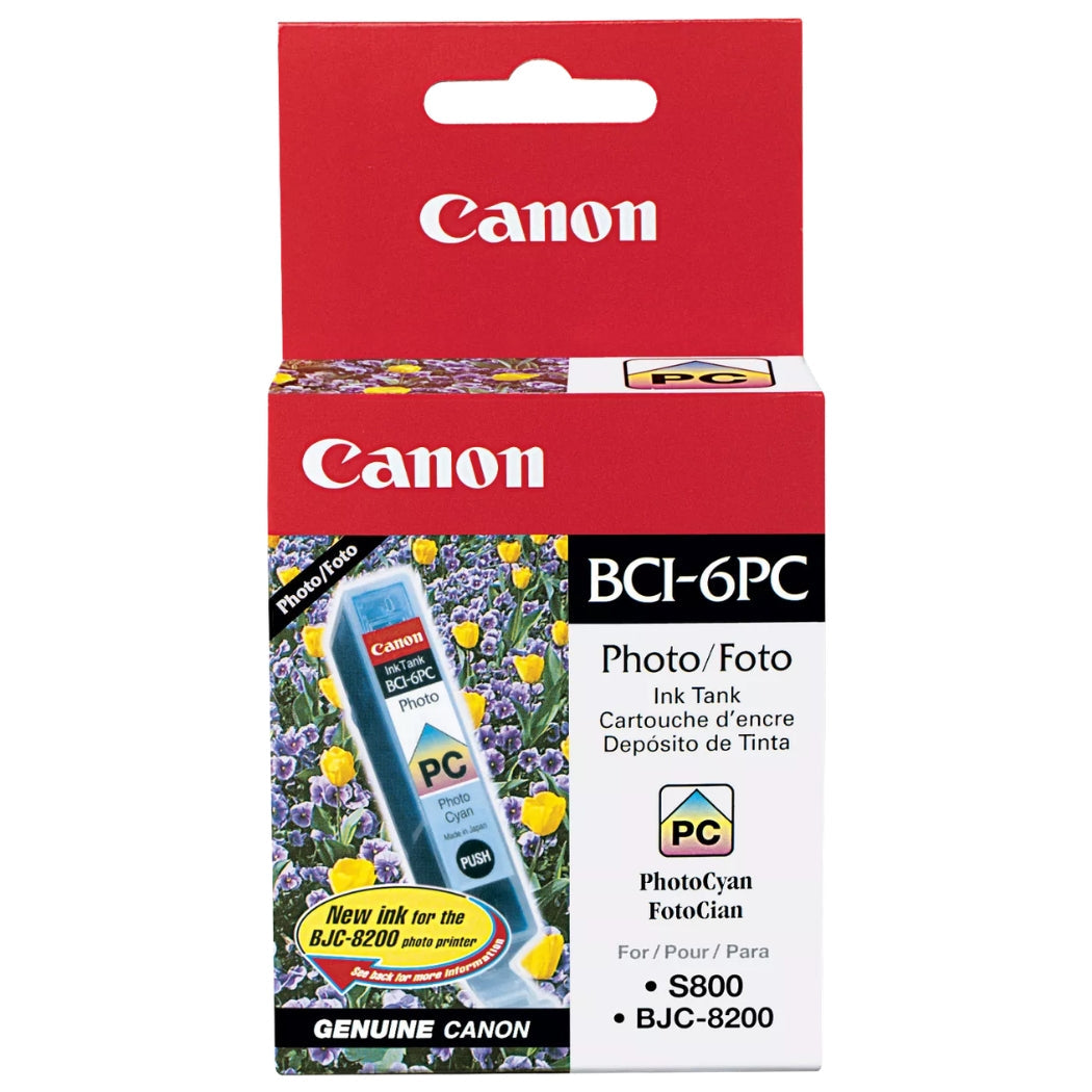 Original Canon BCI-6 Photo Cyan Ink Cartridge