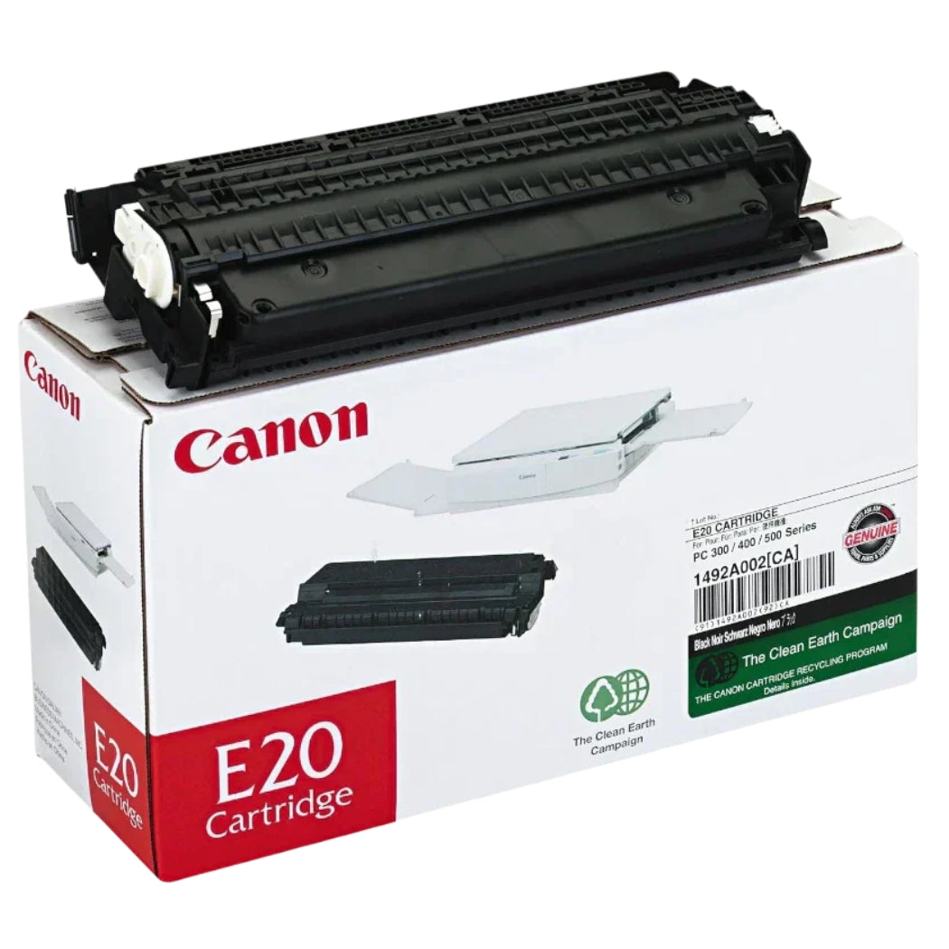 Original Canon E20 High Yield Black Toner Cartridge, 1492A002