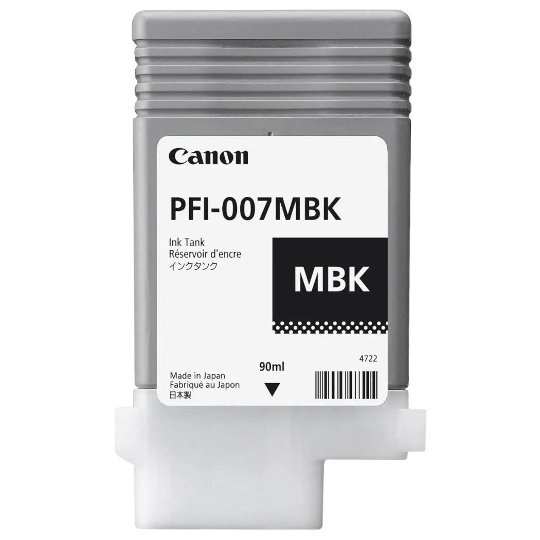 Original Canon PFI-007 Standard Yield Matte Black, 2142C001