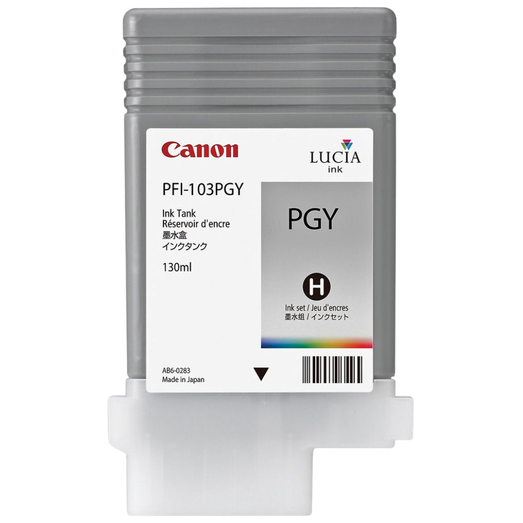 Original Canon PFI-103 PFI-103PGY 2214B001AA Photo Gray 130ml Ink Tank
