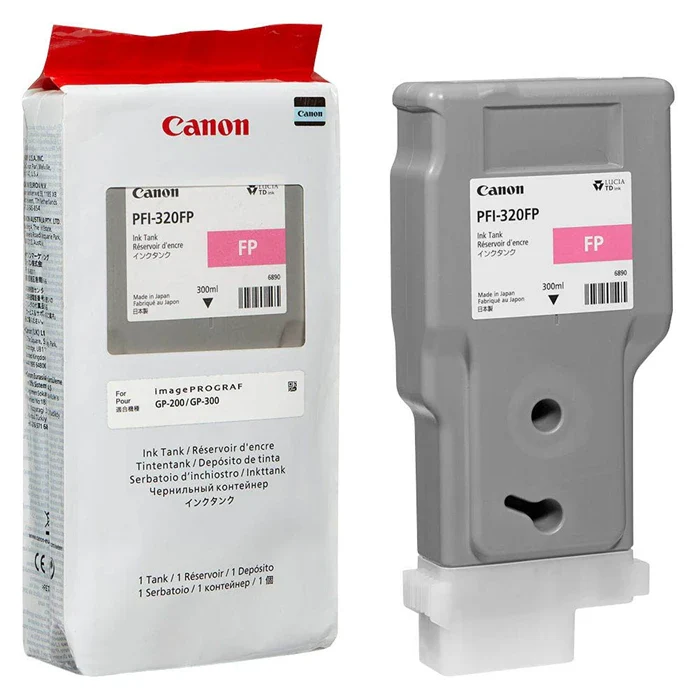Original Canon PFI-320-FP High Yield Fluorescent Pink, 3500C001AA