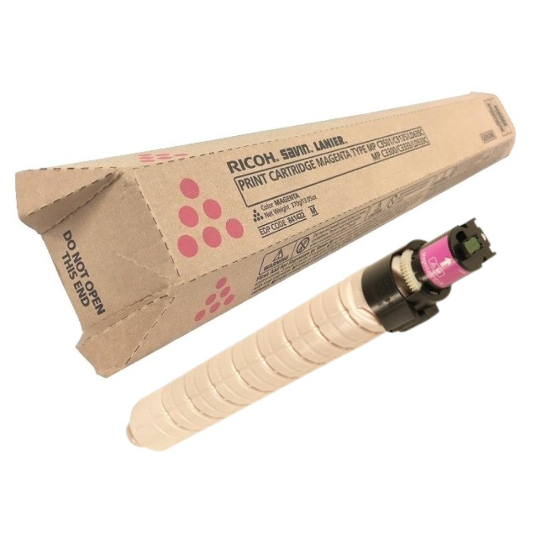 Genuine Ricoh MP C3501/C9135 Standard Yield Magenta Toner Cartridge, 841422