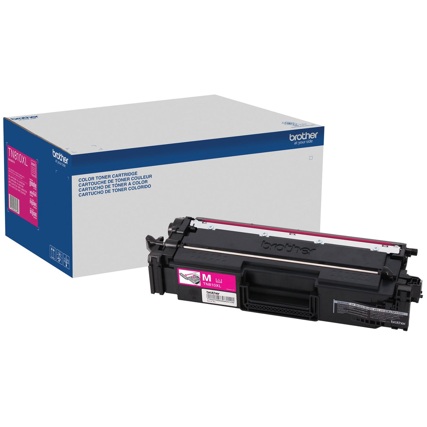 Original Brother TN-810XL High Yield Magenta Toner Cartridge