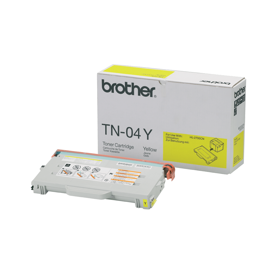 Brother TN04Y Yellow Laser Toner Cartridge