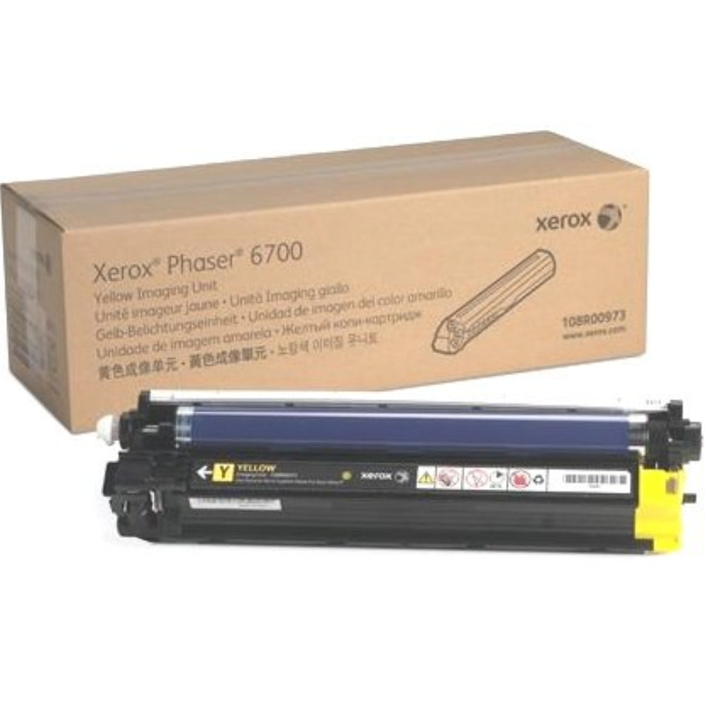 Xerox Yellow Phaser 6700 Imaging Unit Cartridge, 108R00973