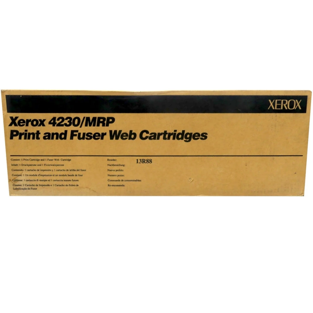 Xerox 4230/MRP Black Toner Cartridge, 13R88