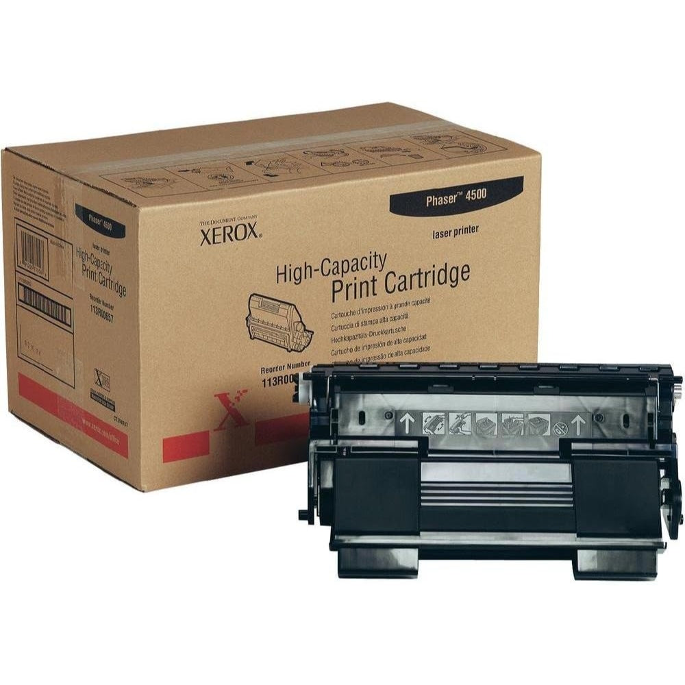 Genuine Xerox 113R00657 High Yield Black Toner Cartridge
