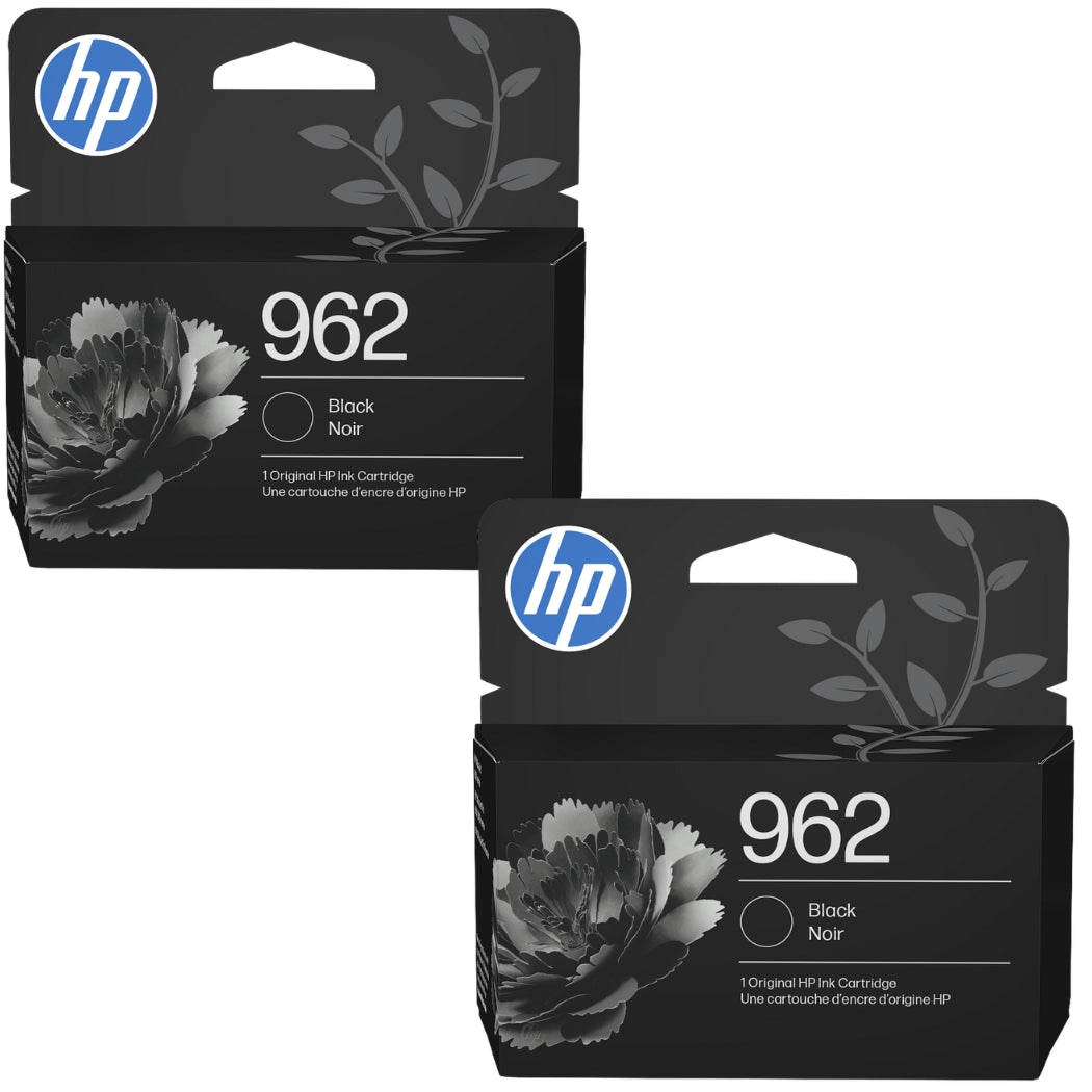 Original HP 962 (3JB33AN) Black Ink Cartridge- Twin Pack