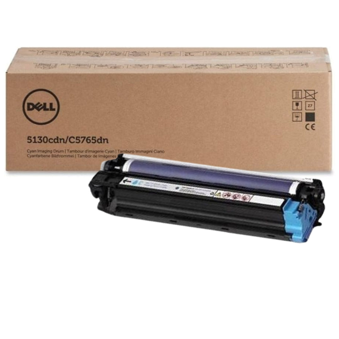 Genuine Dell 5130cdn/C5765dn High Yield Cyan Imaging Drum Cartridge, U163N