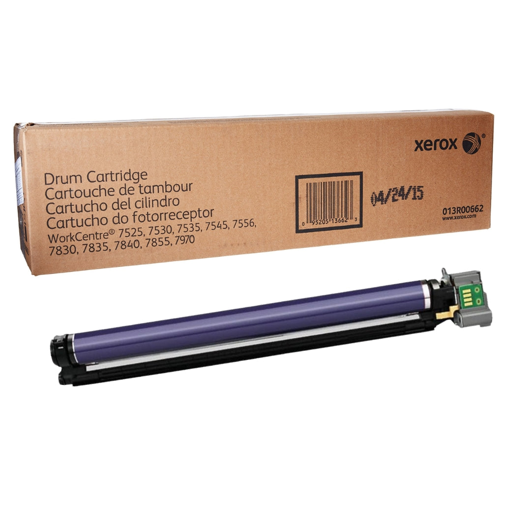 Genuine Xerox 013R00662 Standard Yield Black Imaging Drum Cartridge