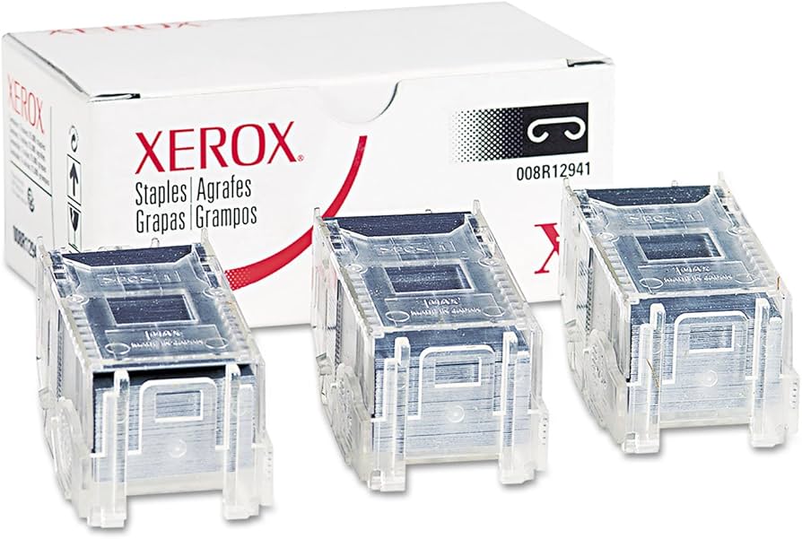  Genuine Xerox 008R12941 Standard-Yield Staple Cartridge (3-Pack)