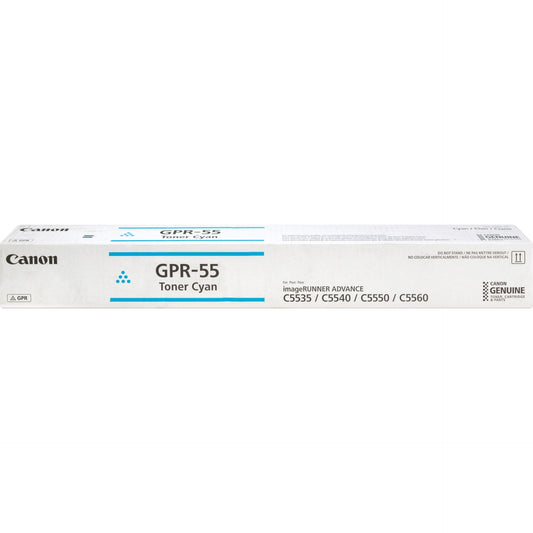 Original Canon GPR-55 Cyan Toner Cartridge, 0482C003AA