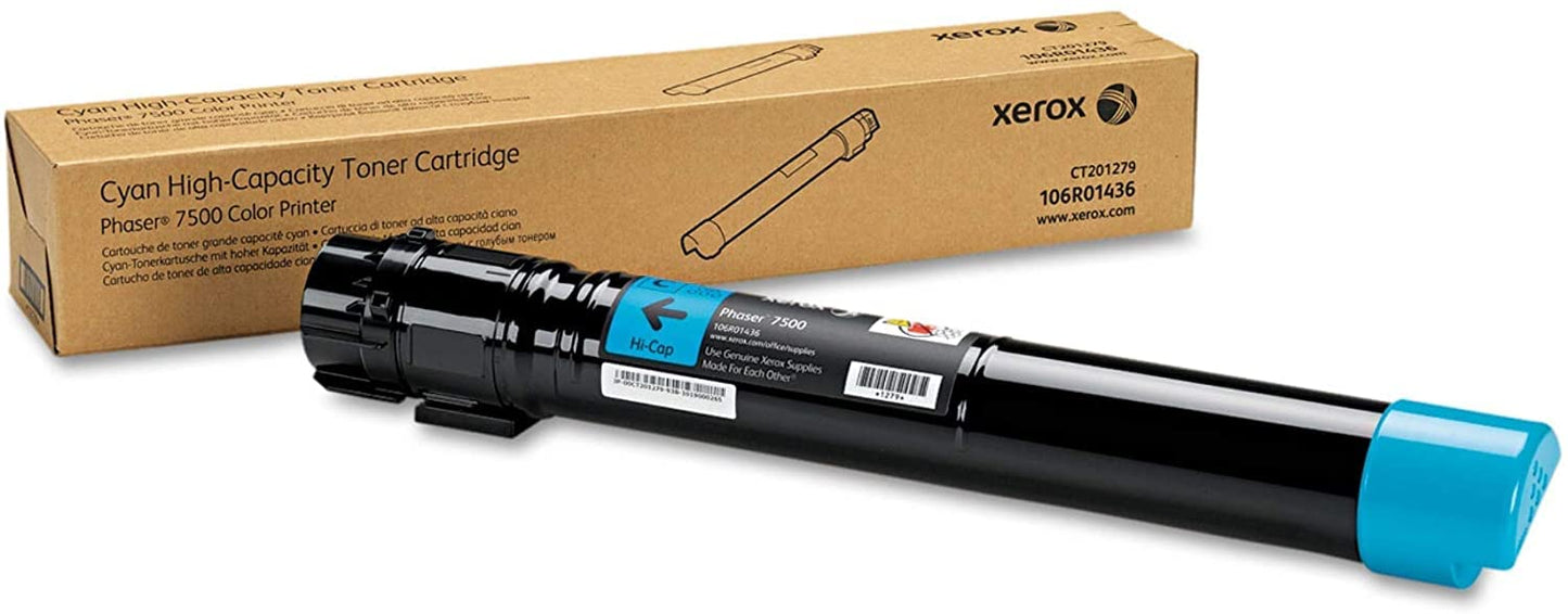 Genuine Xerox 110V+C126:C155 Fuser Kit Cyan Toner Cartridge,106R01436