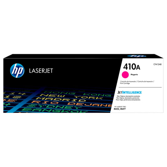 HP 410A Standard-Yield Magenta Laser Toner Cartridge, CF413A