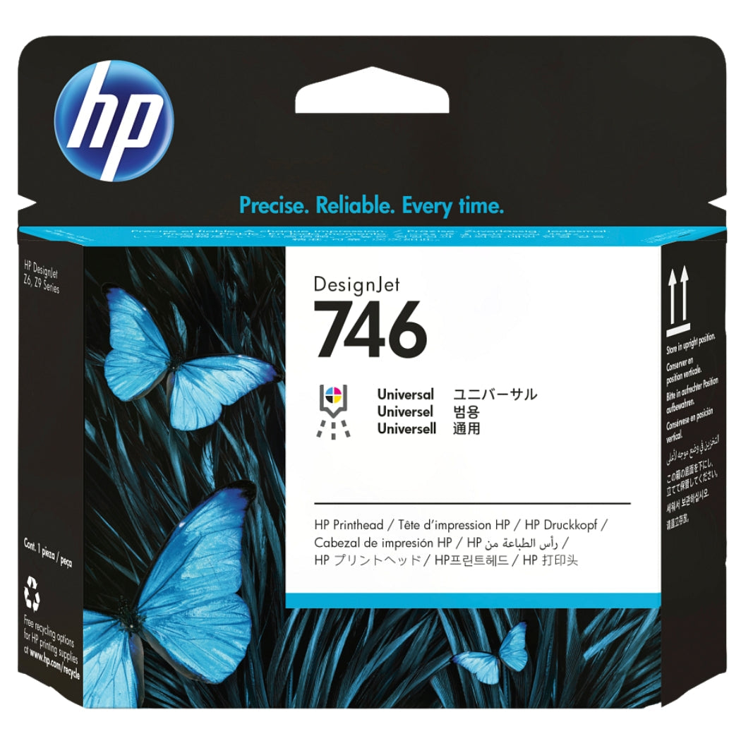 Original HP 746 Standard Yield DesignJet Printhead,P2V25A