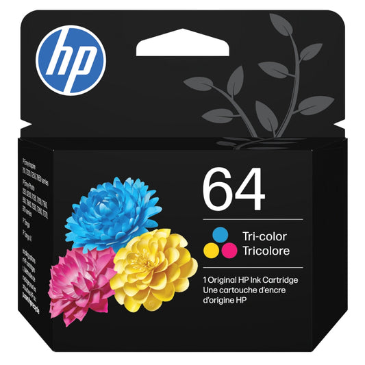 HP 64 (N9J89AN) Tri-Color Ink Cartridge