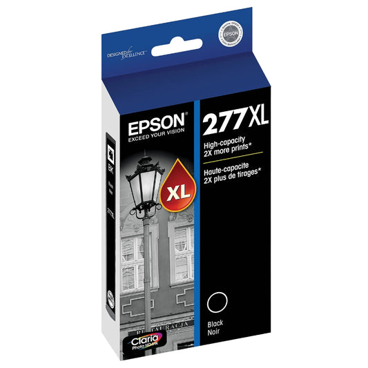 Epson 277XL High-Yield Black Inkjet Cartridge, T277XL120-S