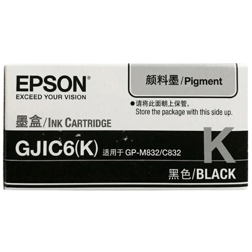 Genuine Epson GJIC6 Black Ink Cartridge