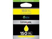 Original Lexmark #150XL High Yield Yellow Ink Cartridge