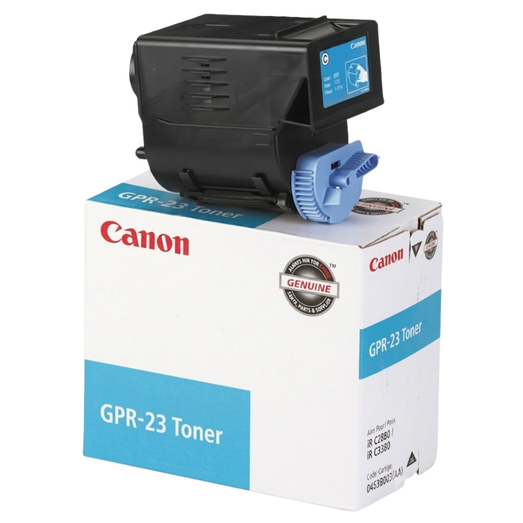 Genuine Canon GPR-23 Cyan Toner Cartridge, 0453B003AA