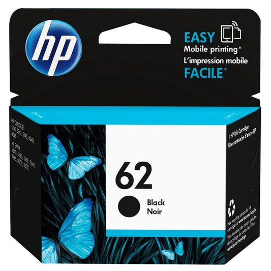 HP 62 (C2P04AN) Black Ink Cartridge