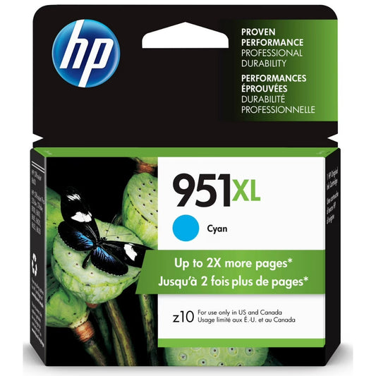 Original HP 951XL (CN046AN) Cyan Ink Cartridges