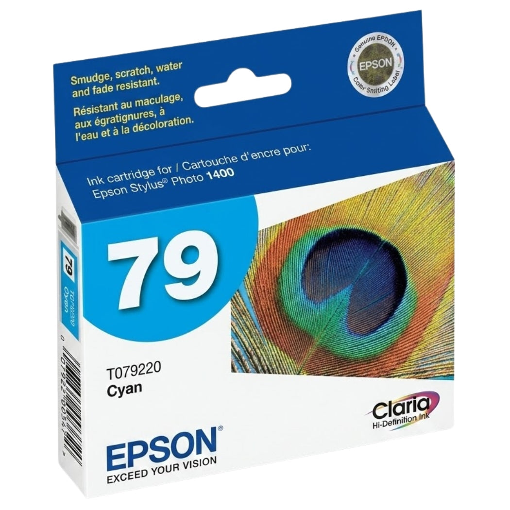 Original Epson 79 Cyan (T0792) Ink Cartridge