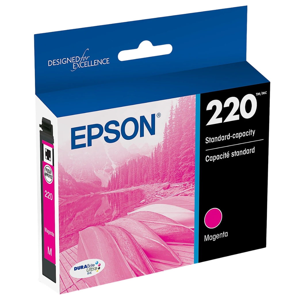 Epson 220 Standard-capacity Magenta Ink Cartridge