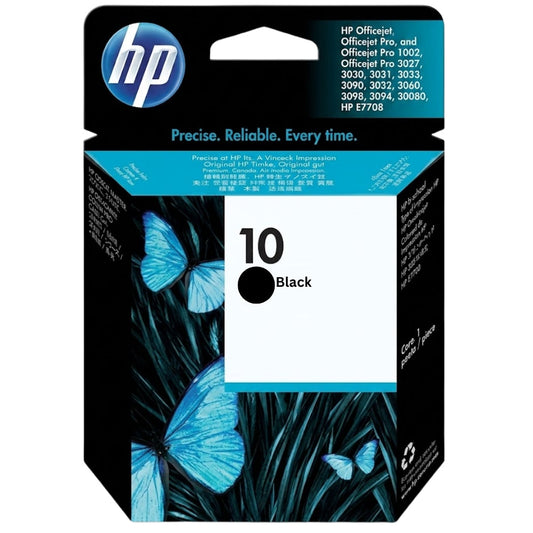 HP 10 Ink Cartridge Black-C4844A