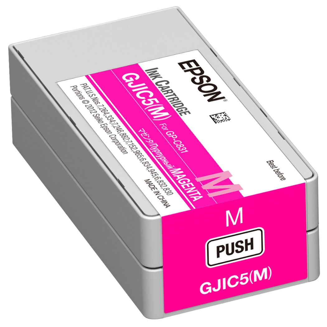 Genuine Epson GJIC5 (M) Magenta Pigment Ink Cartridge