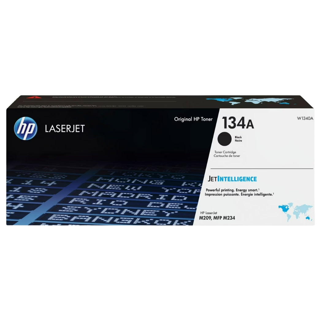 HP 134A Standard Yield Black LaserJet Toner Cartridges, W1340A