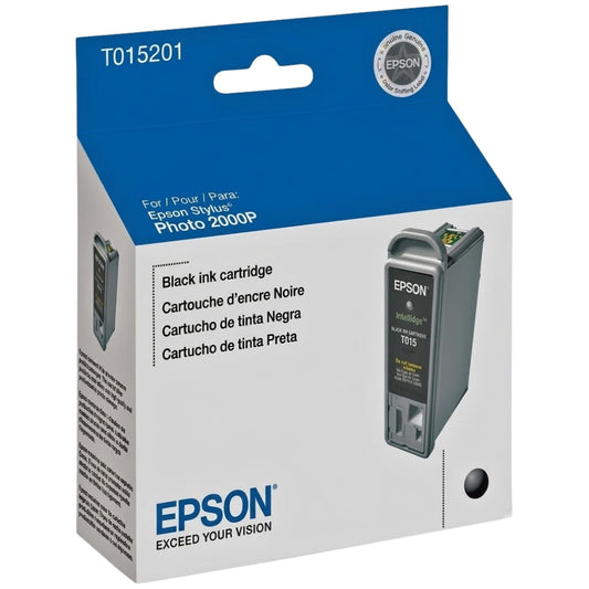 Epson T015 Black Ink Cartridge, T015201